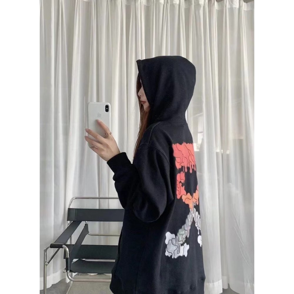 DDKicks Off-white OW red gray melting arrow hoodie