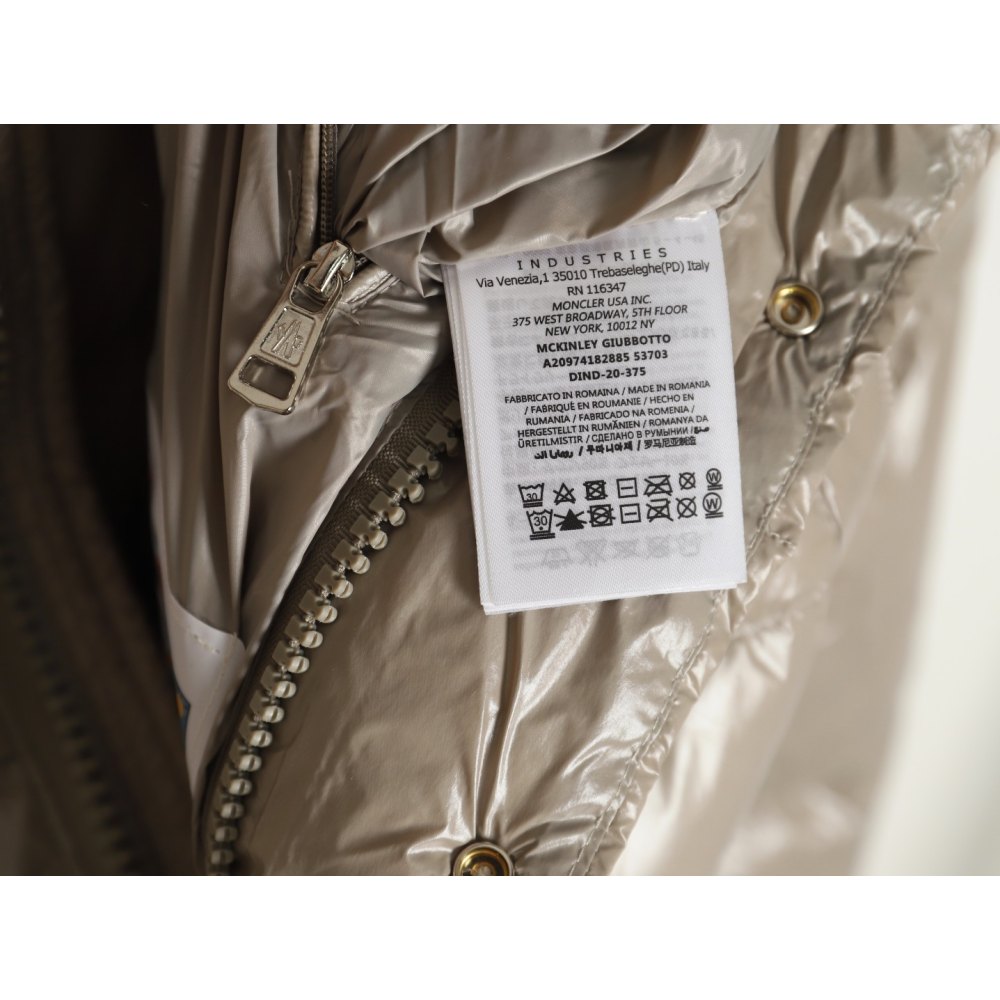 DDKicks Moncler khaki  70th MONCLER MAYA SHORT DOWN JACKET