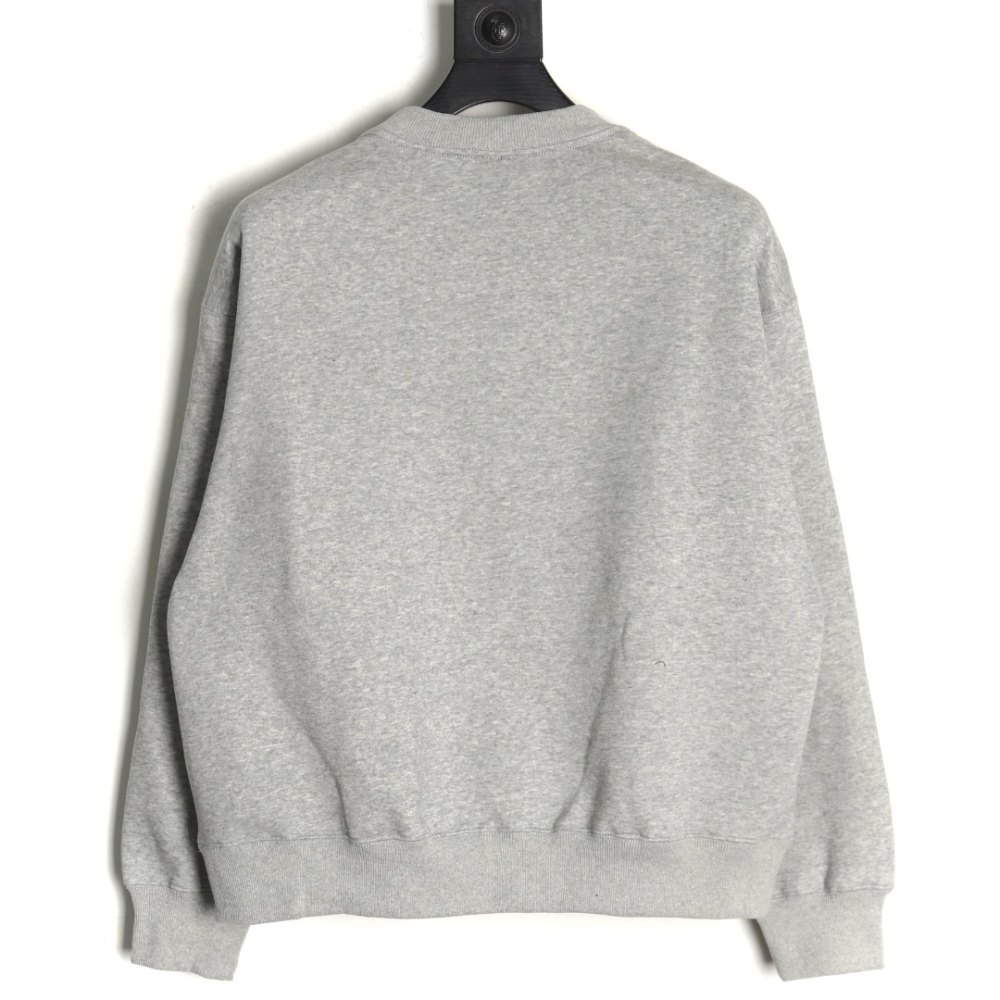Nike x Stussy Nike Stussy co-branded 23SS plush sweatshirt  Grey