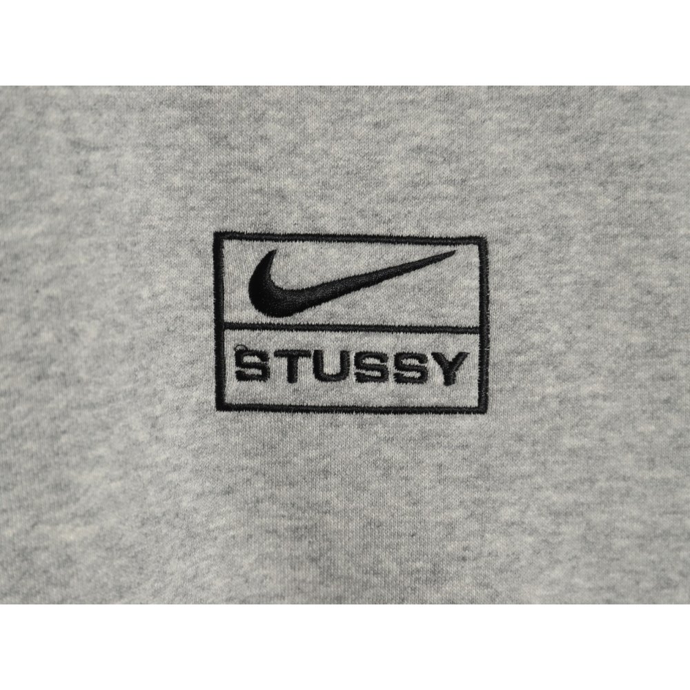 Nike x Stussy Nike Stussy co-branded 23SS plush sweatshirt  Grey