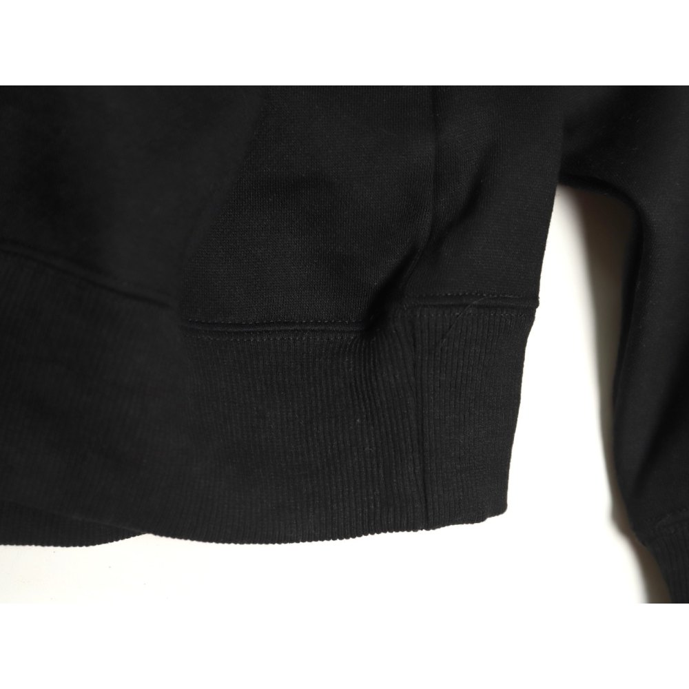 Nike x Stussy Nike Stussy co-branded 23SS plush sweatshirt  Black