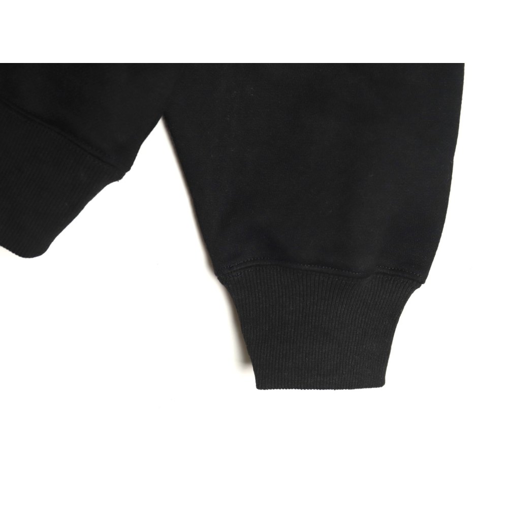 Nike x Stussy Nike Stussy co-branded 23SS plush sweatshirt  Black