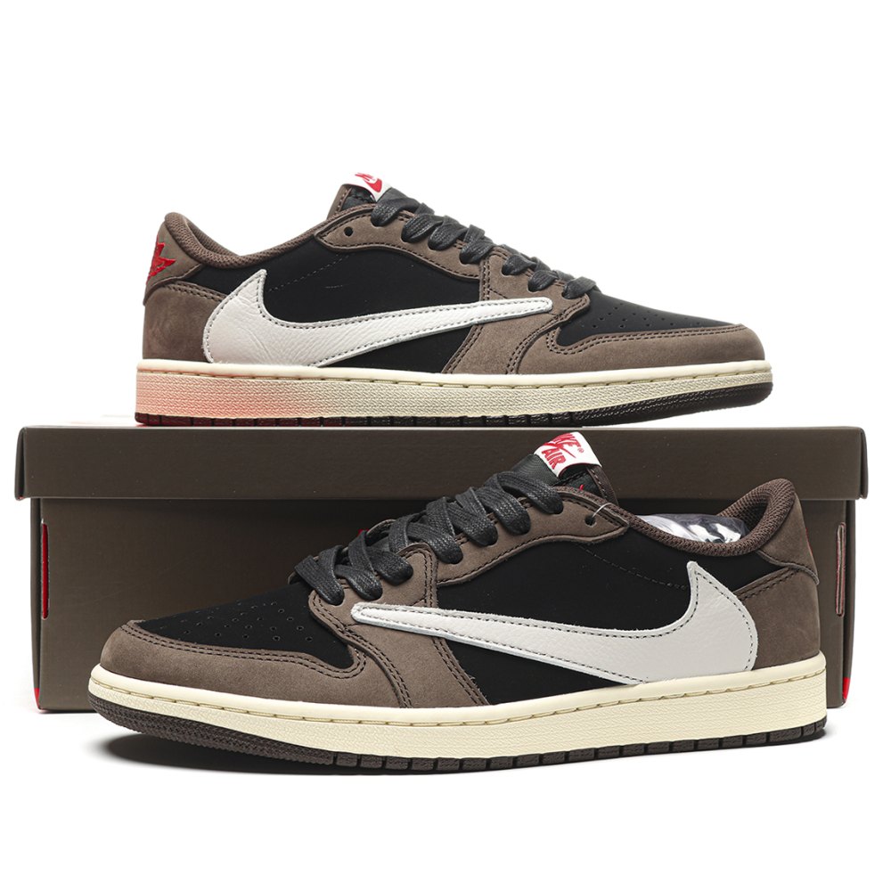 DD Jordan 1 Retro Low OG SP Travis Scott Mocha
