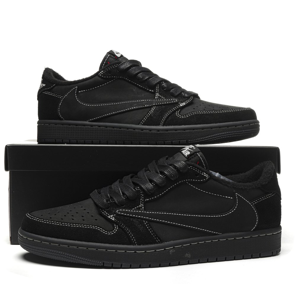 DD Jordan 1 Retro Low OG SP Travis Scott Black Phantom