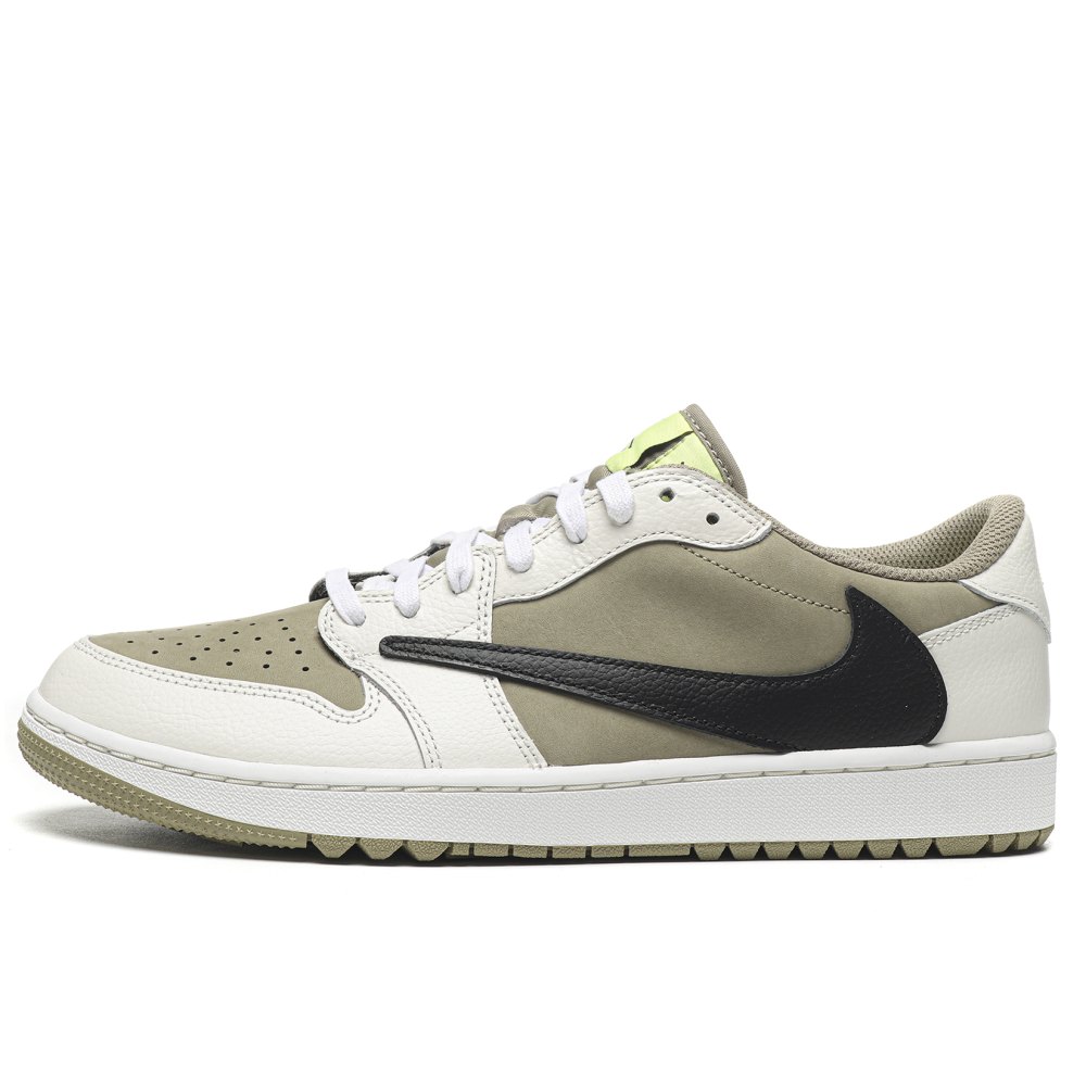 DD Jordan 1 Retro Low Golf Travis Scott Neutral Olive