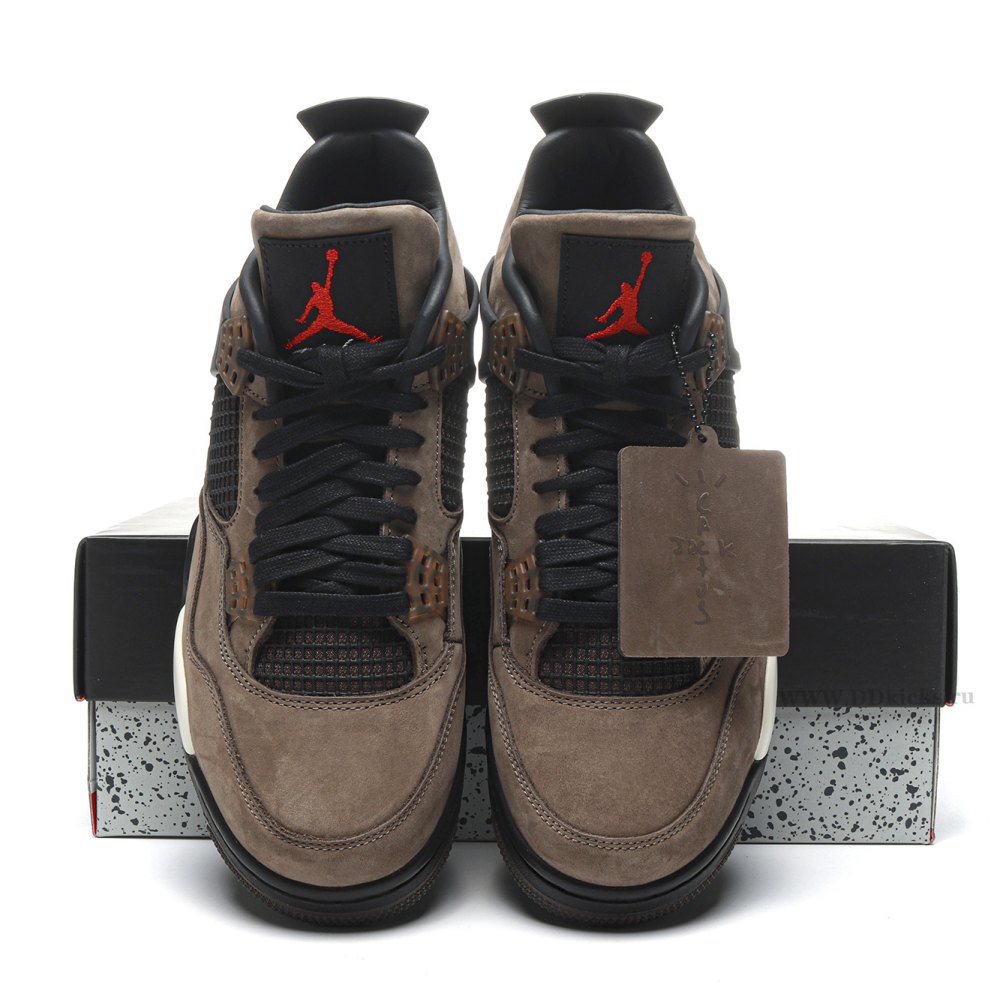 DD Jordan 4 Retro Travis Scott Olive