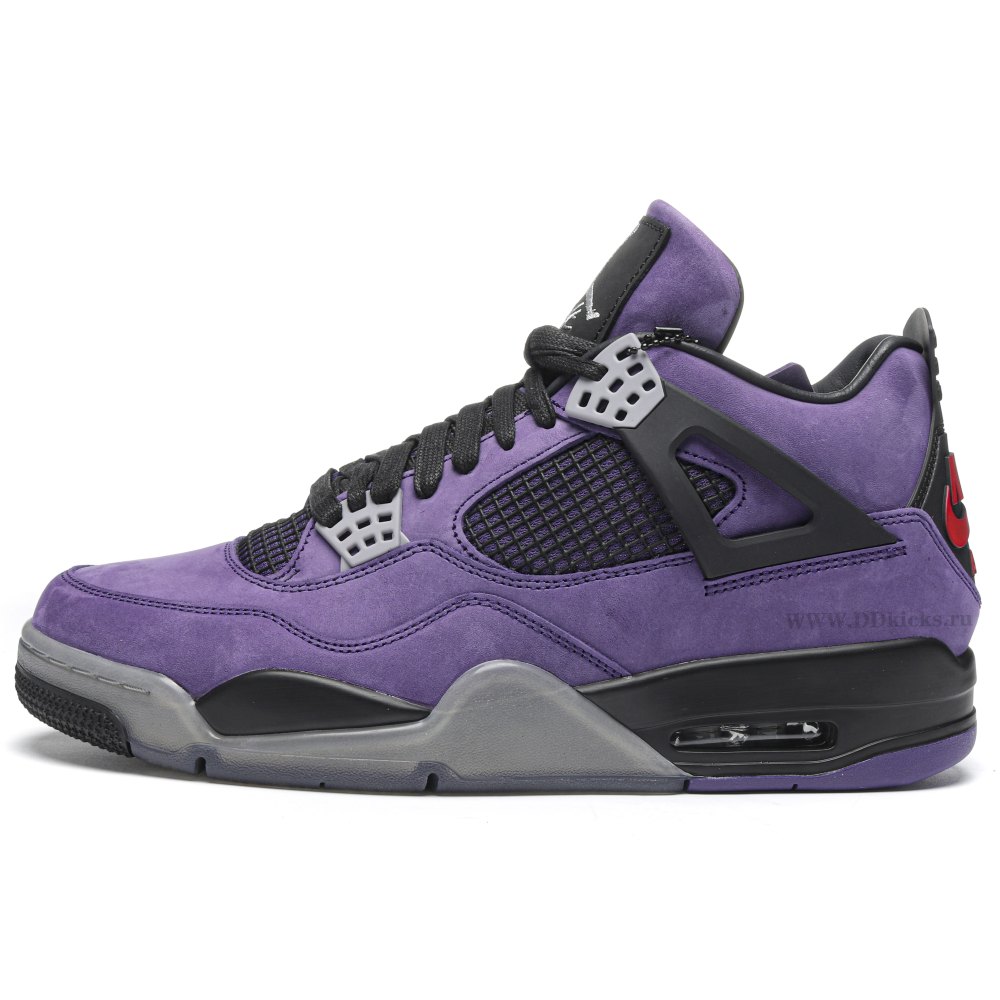 DD Jordan 4 Retro Travis Scott Purple (Friends and Family)