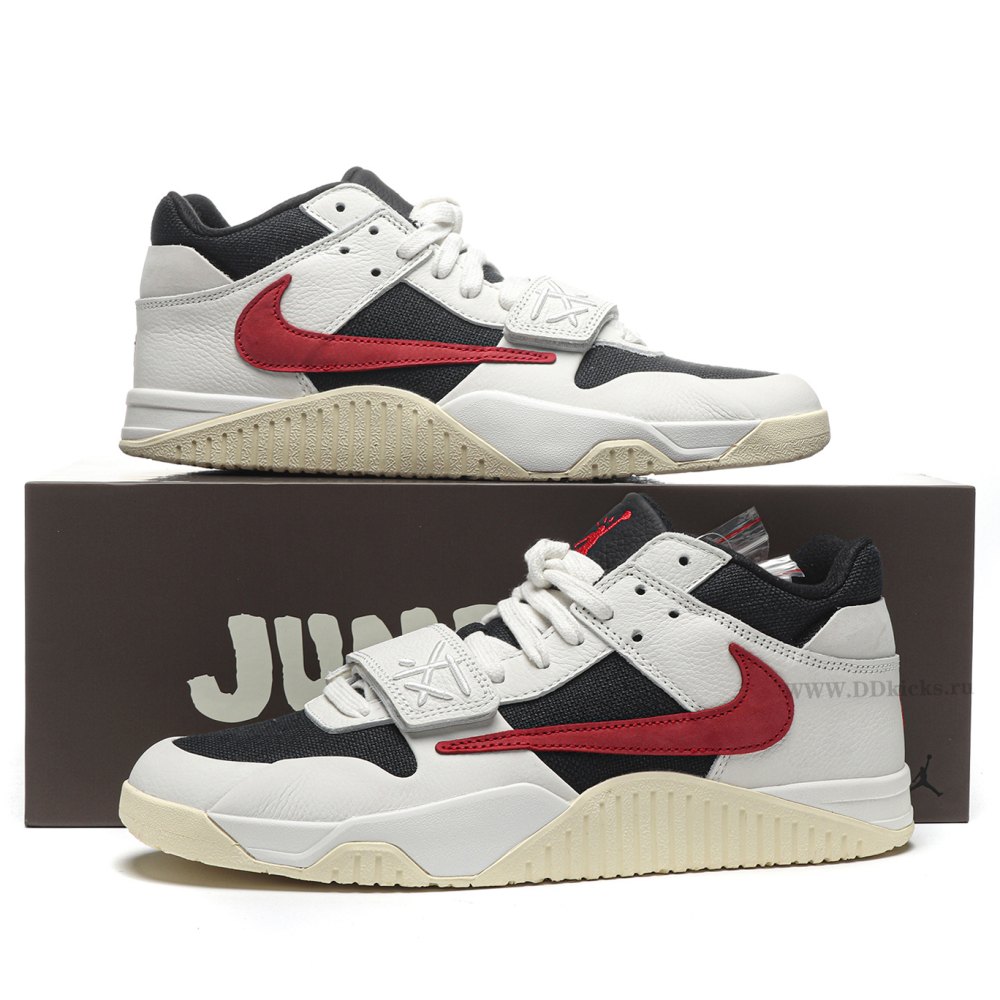 DD  Jordan Jumpman Jack TR Travis Scott University Red