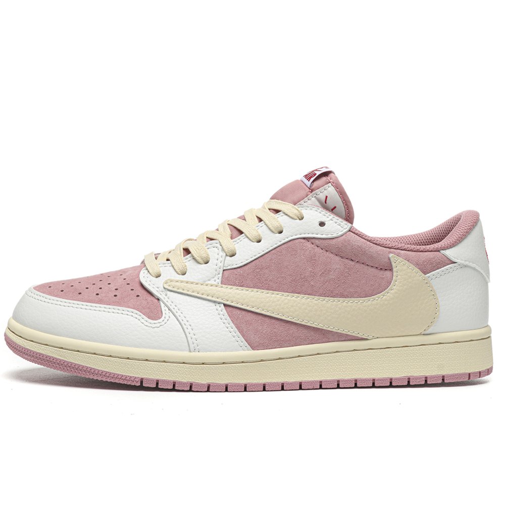 DD Travis Scott Air Jordan 1 Low OG SP Sail Shy Pink