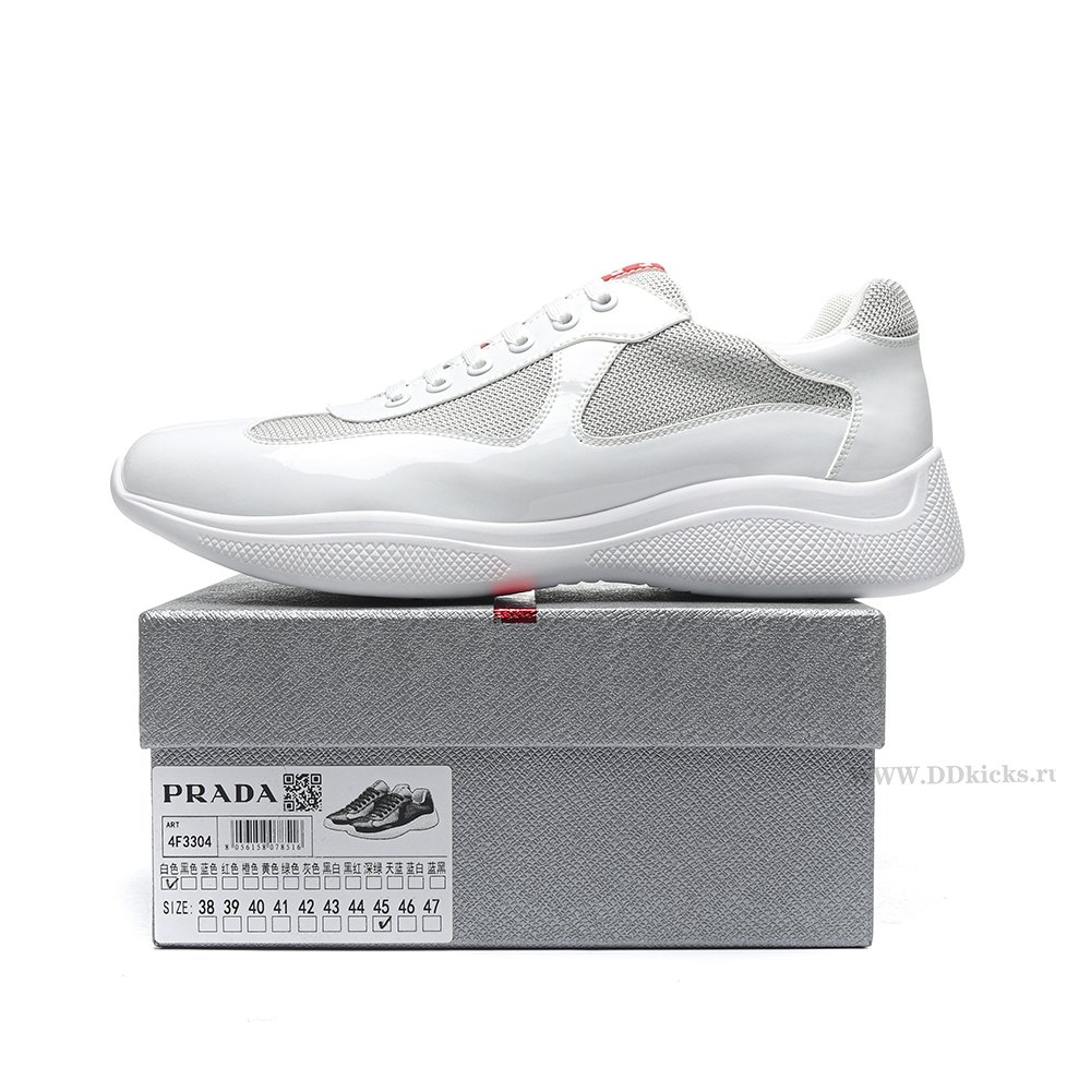 DD Pr*da America's Cup White Silver Red