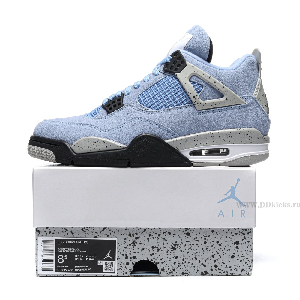 DD Jordan 4 Retro University Blue