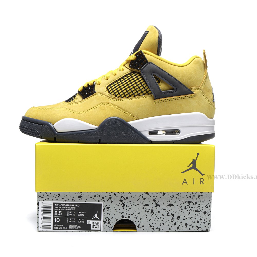 DD Jordan 4 Retro Lightning