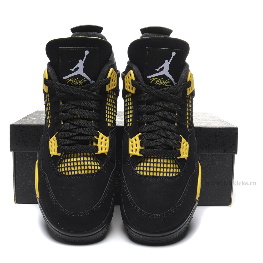 DD Jordan 4 Retro Thunder