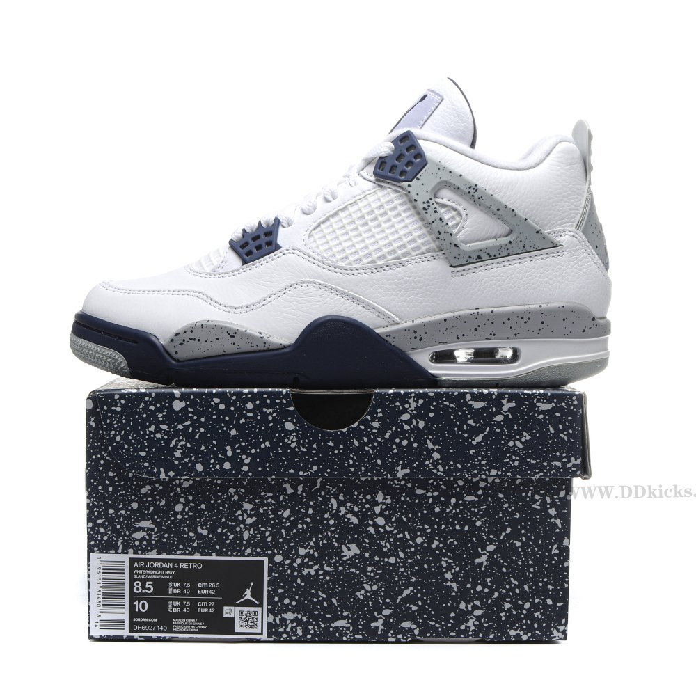 DD Jordan 4 Retro Midnight Navy