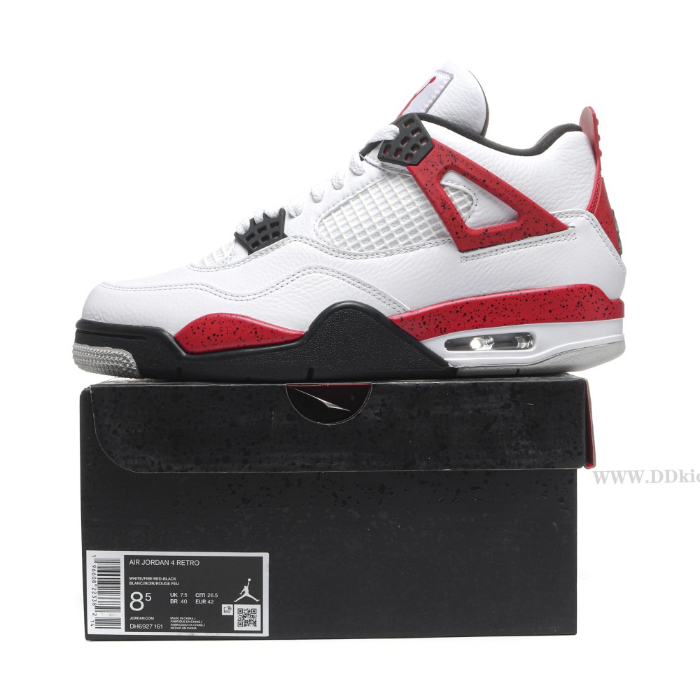 DD Jordan 4 Retro Red Cement