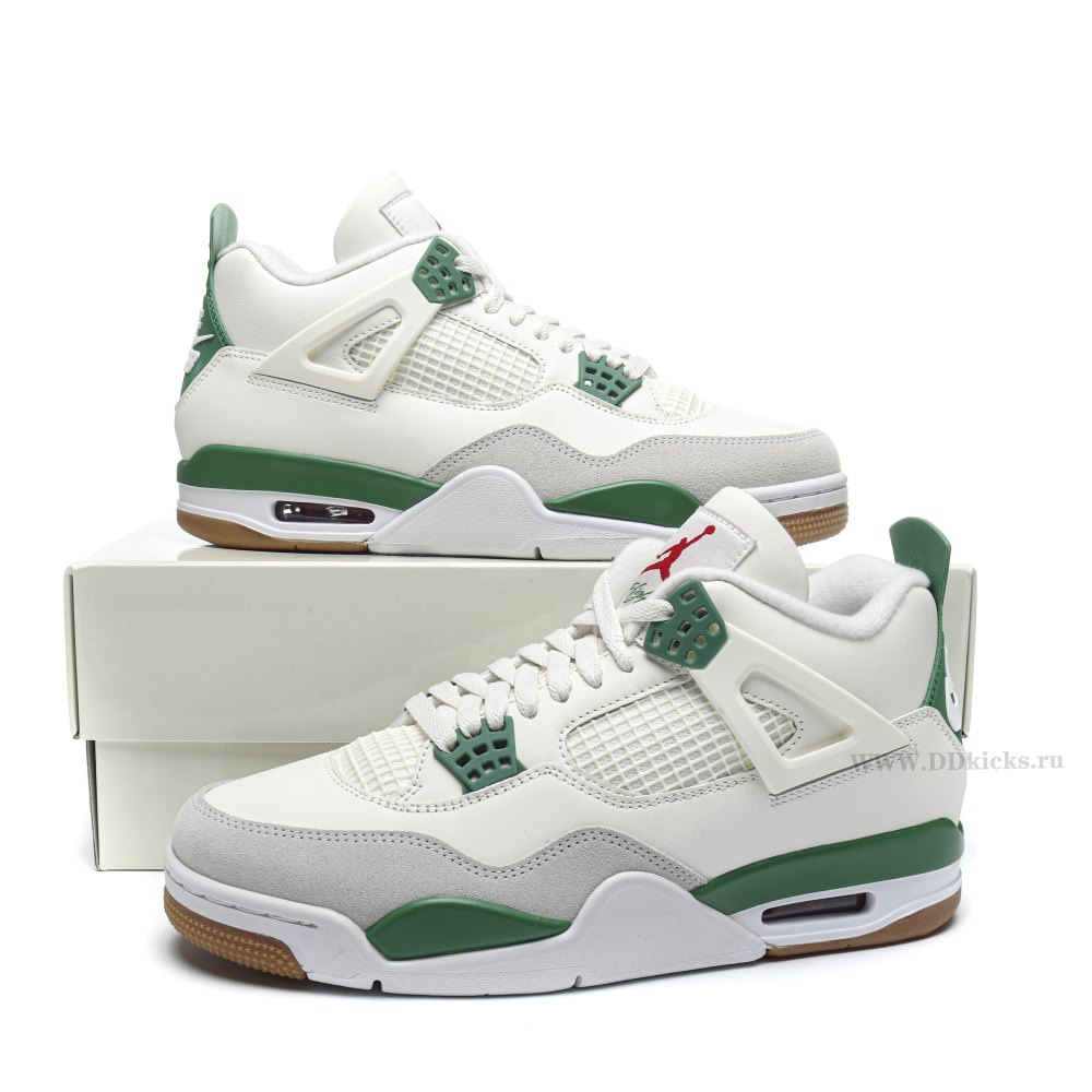 DD Jordan 4 Retro SB Pine Green
