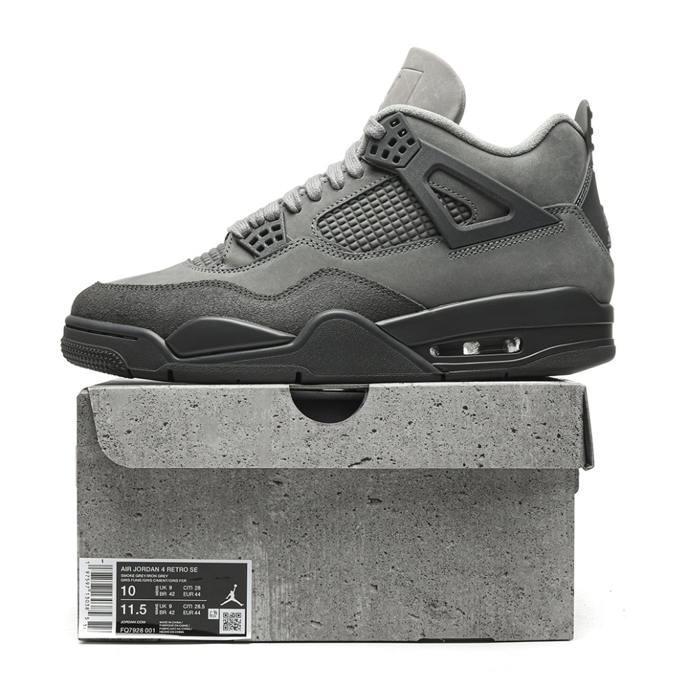 DD Jordan 4 Retro SE Paris Olympics Wet Cement