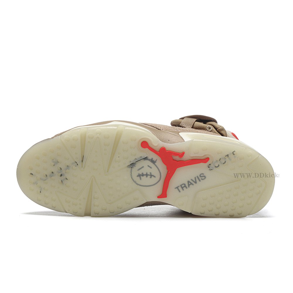 DD Jordan 6 Retro Travis Scott British Khaki