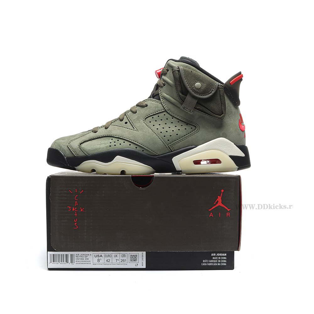DD Jordan 6 Retro Travis Scott