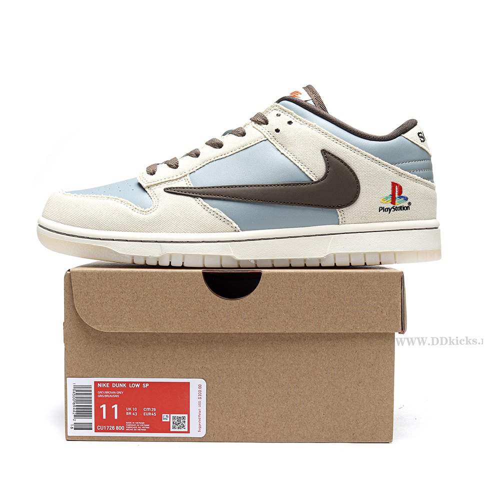 DD Travis Scott x PlayStation x Nike Dunk Low