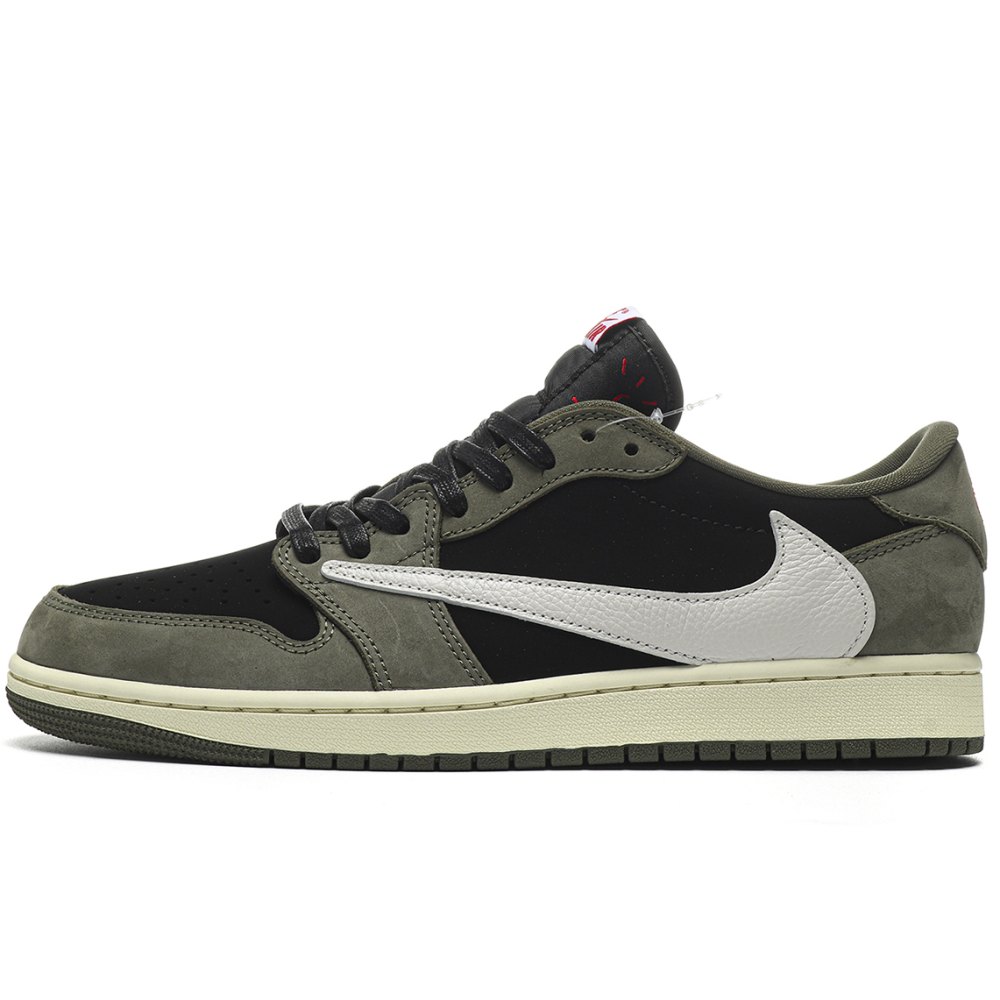 DD Jordan 1 Retro Low OG Travis Scott Black Olive