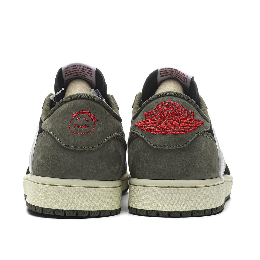 DD Jordan 1 Retro Low OG Travis Scott Black Olive