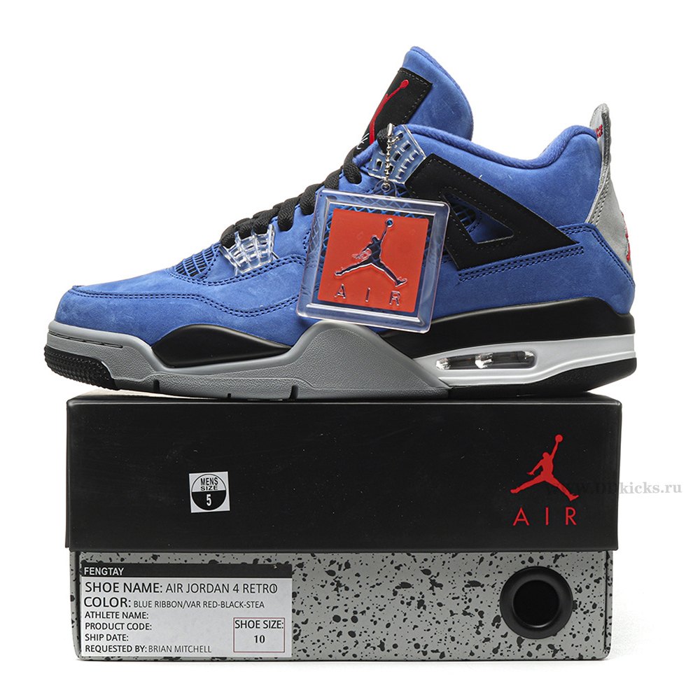 DD Air Jordan 4 Retro Blue Ribbon
