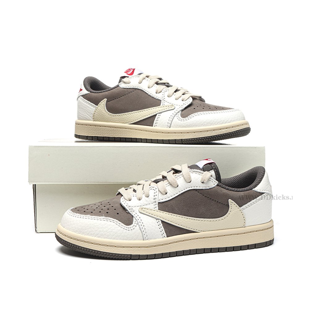 DD Jordan 1 Retro Low OG SP Travis Scott Reverse Mocha (PS)