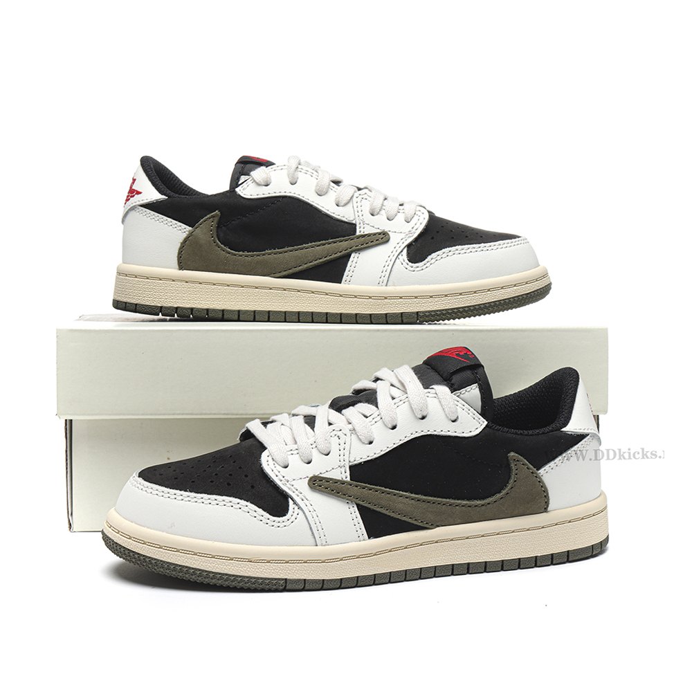 DD Jordan 1 Retro Low OG SP Travis Scott Olive (PS)