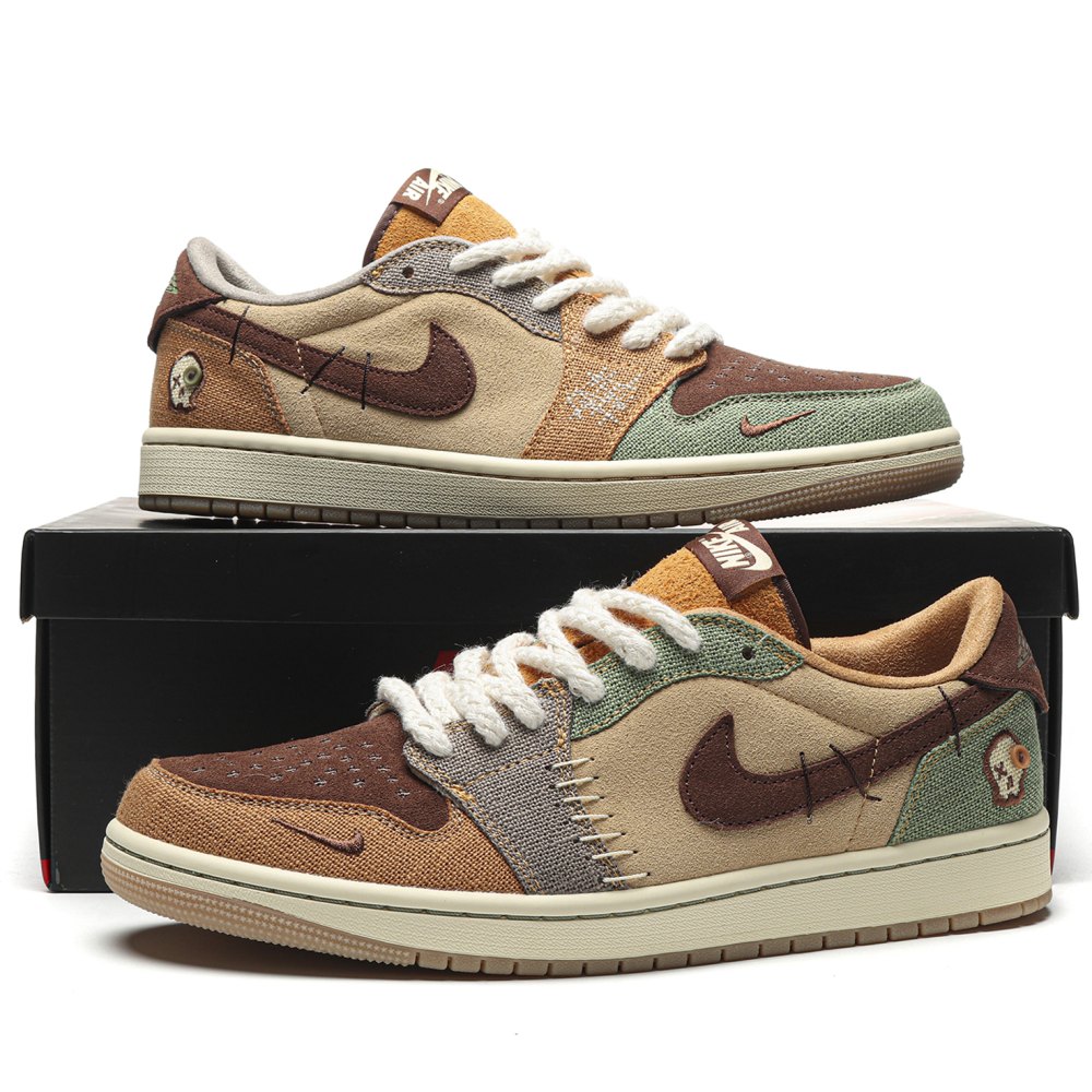 DD Air Jordan 1 Retro Low OG Zion Williamson Voodoo DZ7292-200