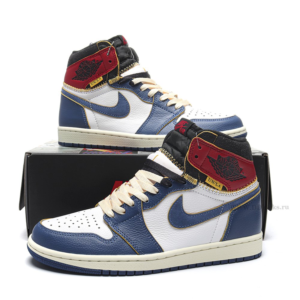 DD Jordan 1 Retro High Union Los Angeles Storm Blue