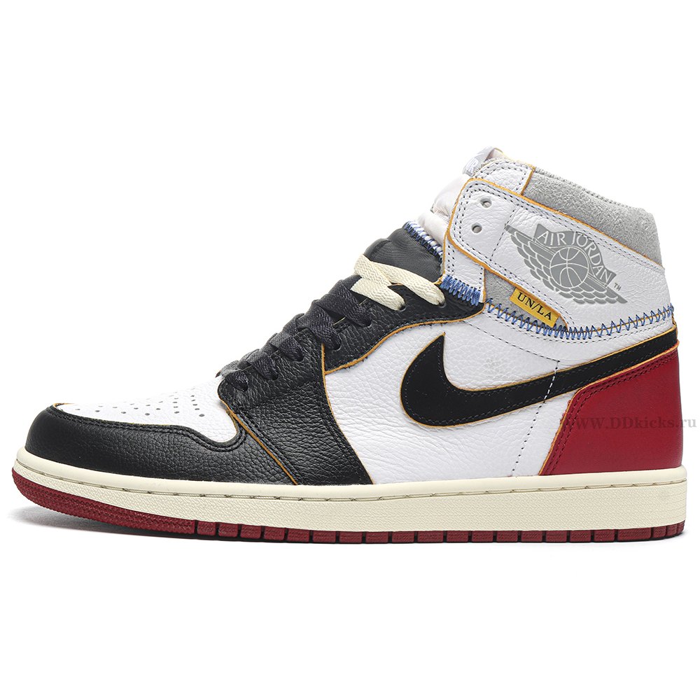 DD Jordan 1 Retro High Union Los Angeles Black Toe