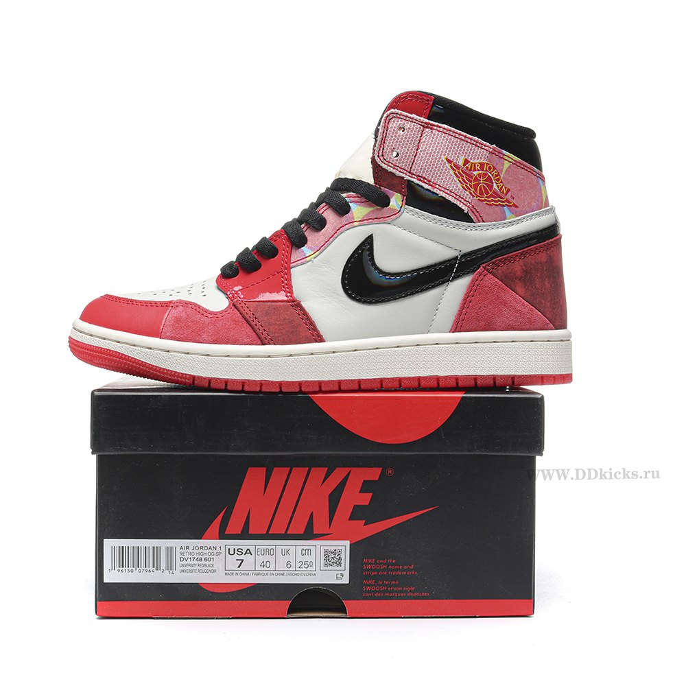 DD Jordan 1 Retro High OG Spider-Man Across the Spider-Verse