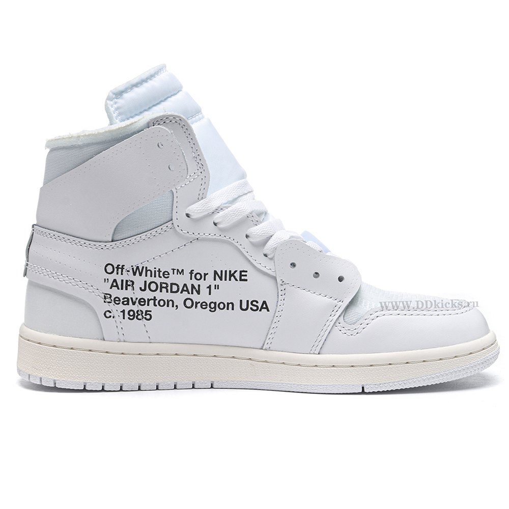 DD Jordan 1 Retro High Off-White Euro