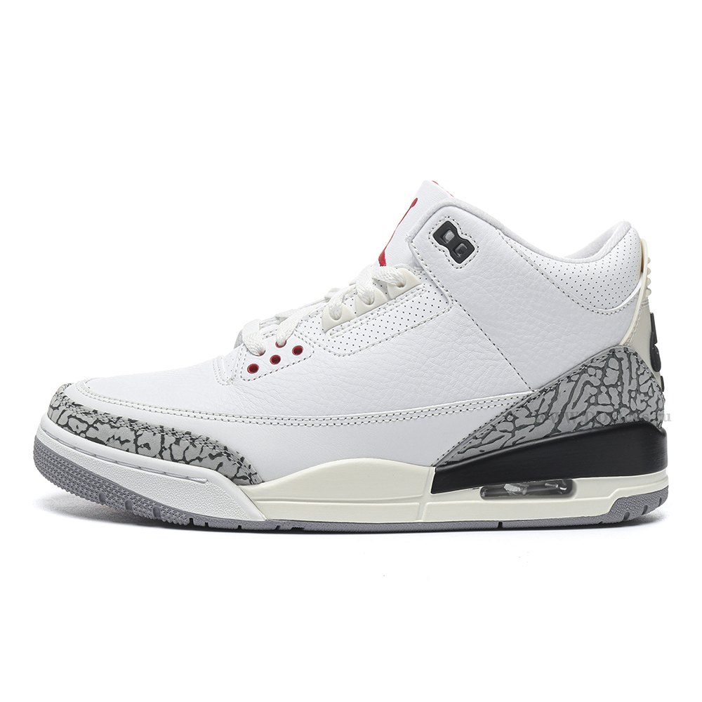DD Jordan 3 Retro White Cement Reimagined