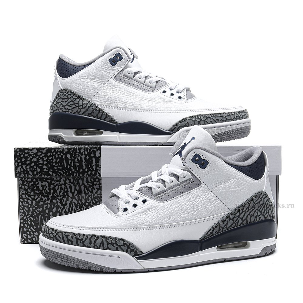 DD Jordan 3 Retro Midnight Navy