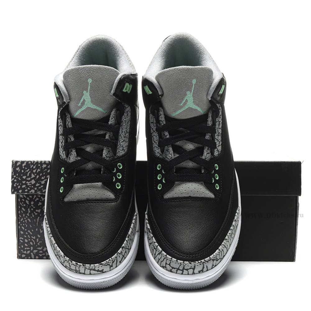 DD Jordan 3 Retro Green Glow
