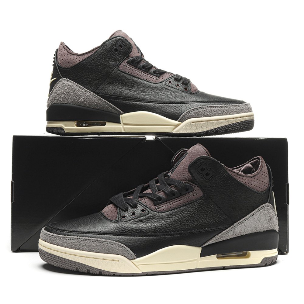 DD Jordan 3 Retro OG SP A Ma Maniére Black Violet Ore (Women's)