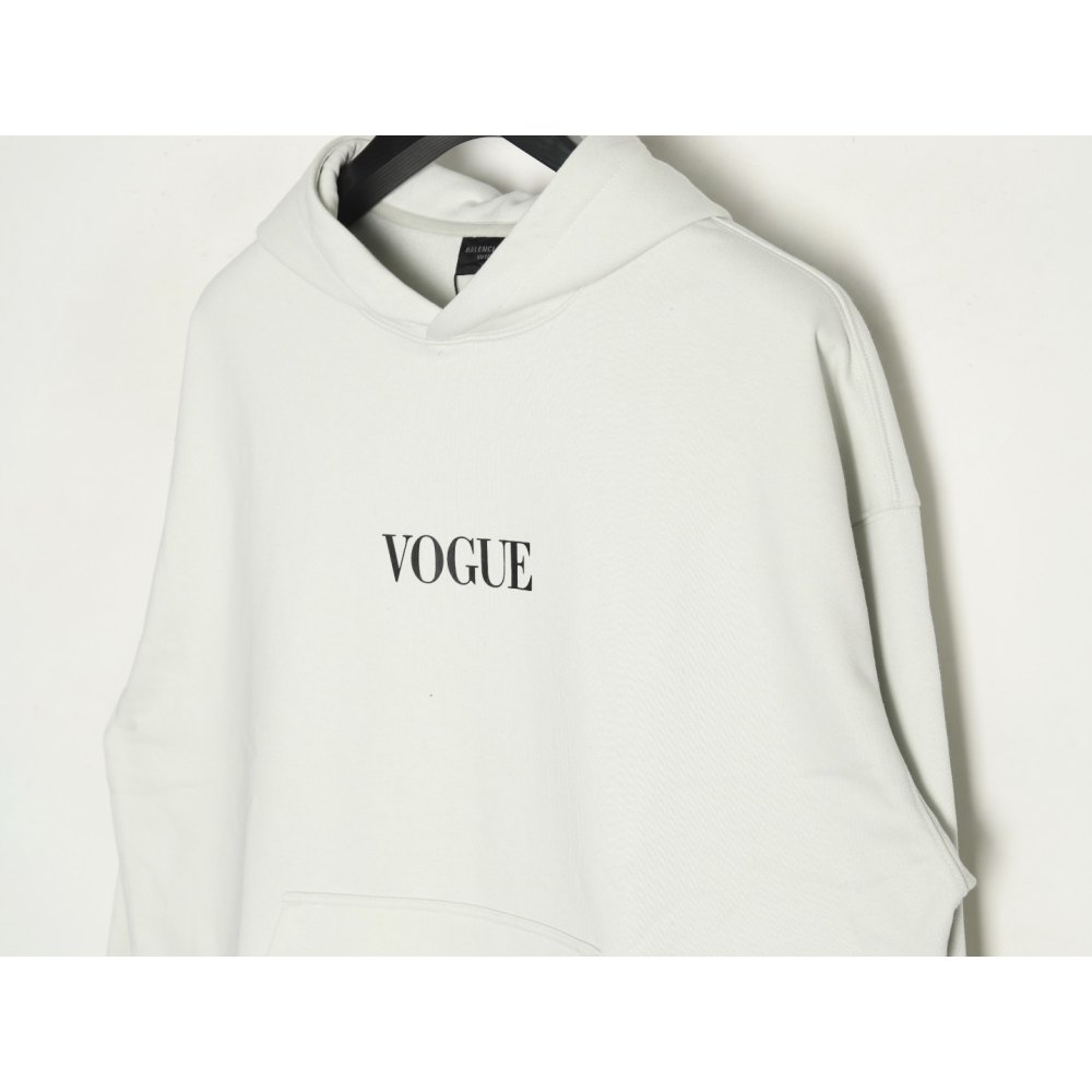 DDBale*ciaga Vogue Co-branded Back Beacon Digital Printed Hooded Sweatshirt