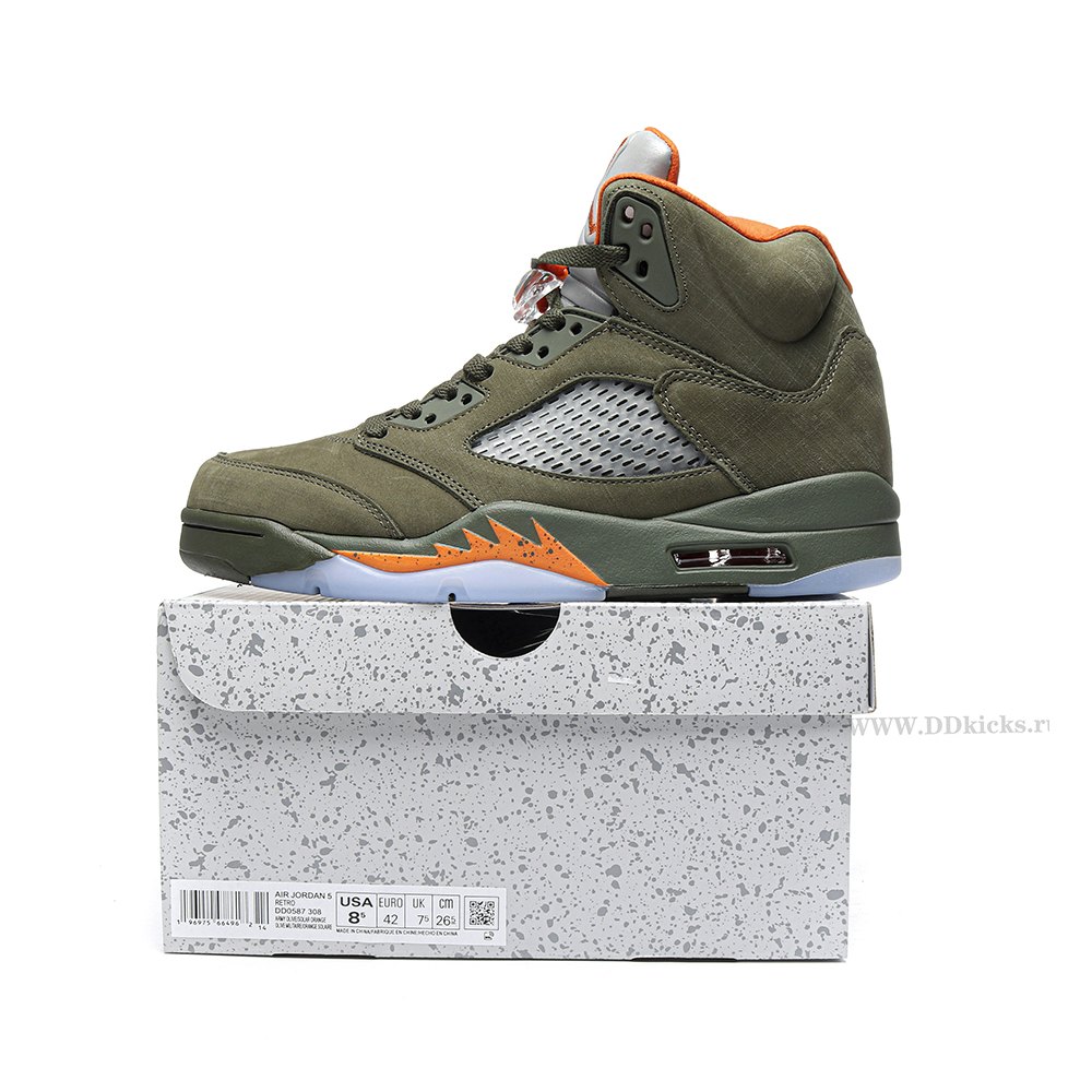 DD Jordan 5 Retro Olive