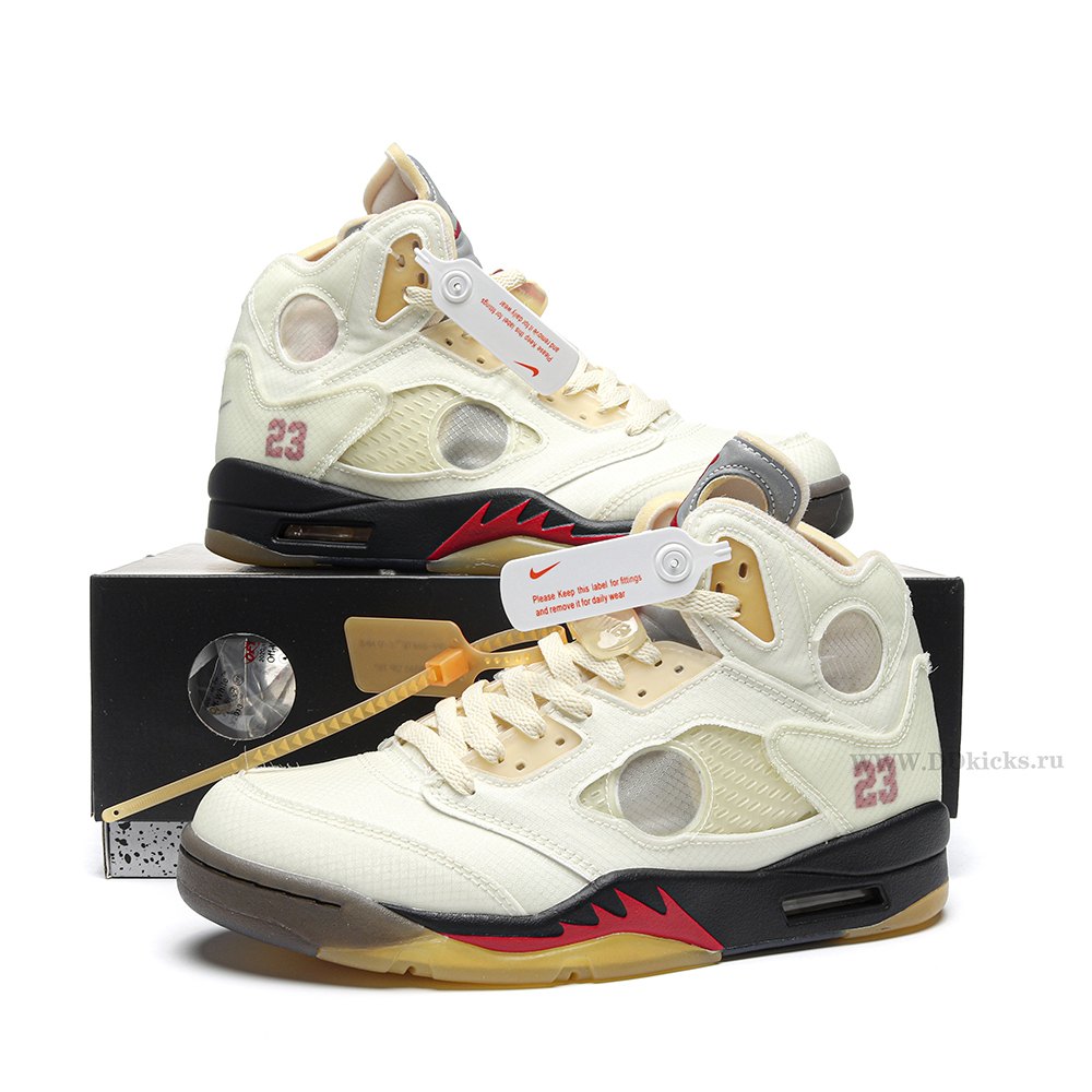DD Jordan 5 Retro Off-White Sail