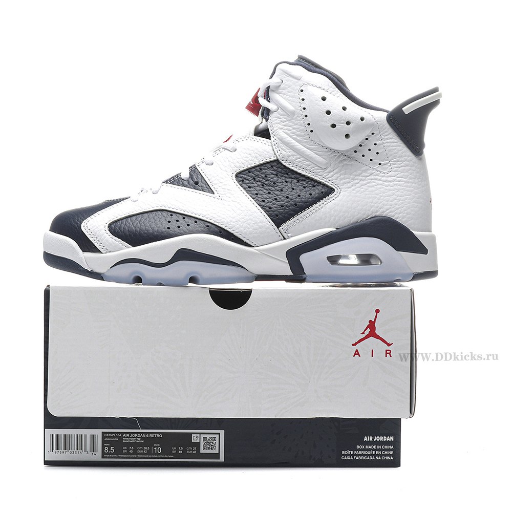 DD Jordan 6 Retro Olympic (2024)
