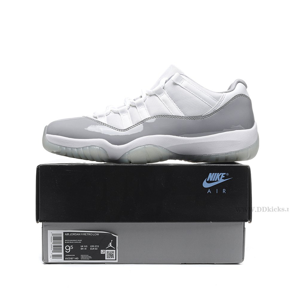 DD Jordan 11 Retro Low Cement Grey