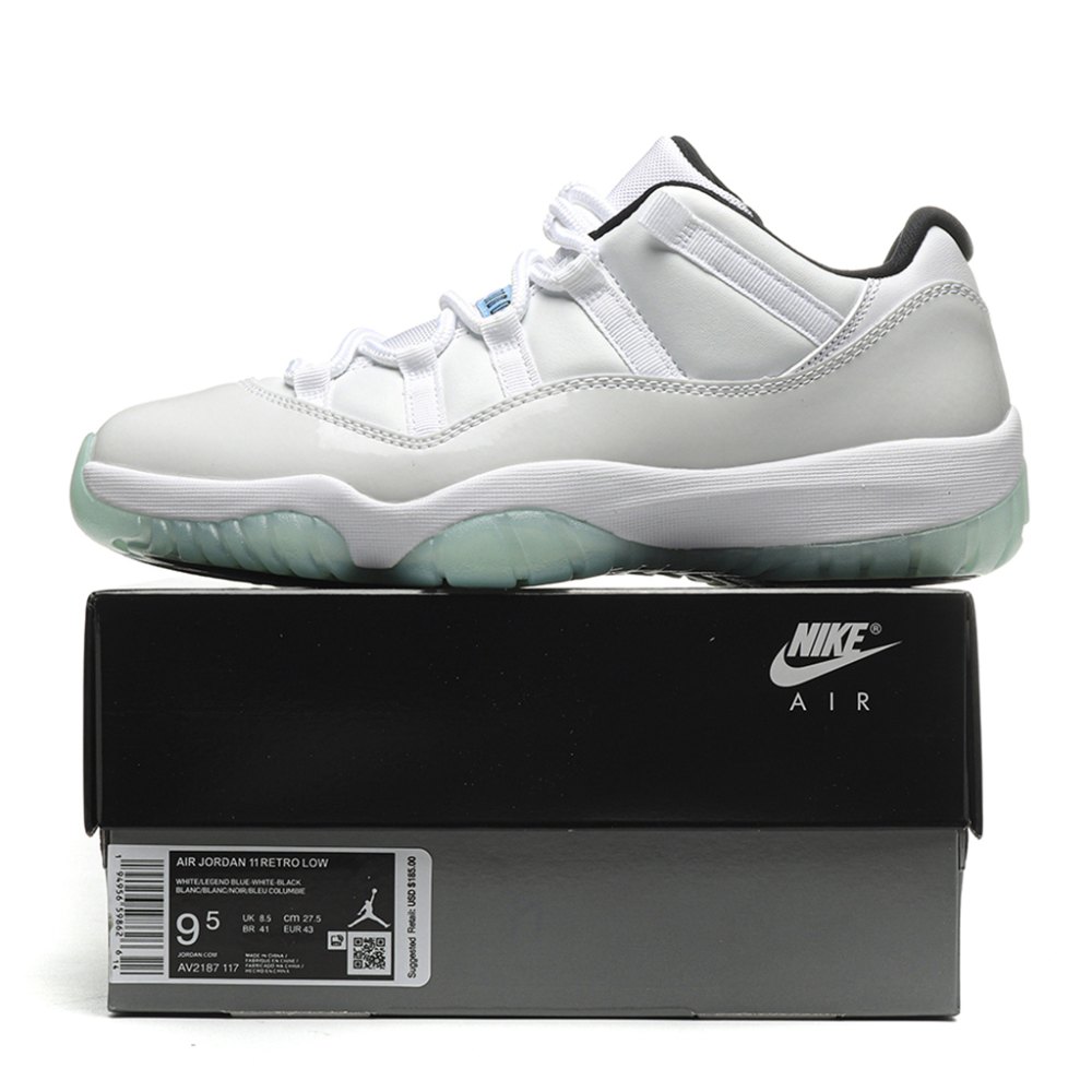 DD  Jordan 11 Retro Low Legend Blue