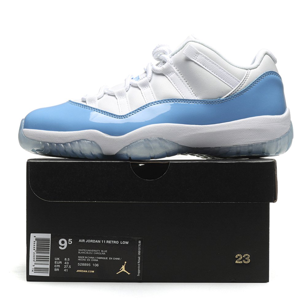 DD Jordan 11 Retro Low University Blue