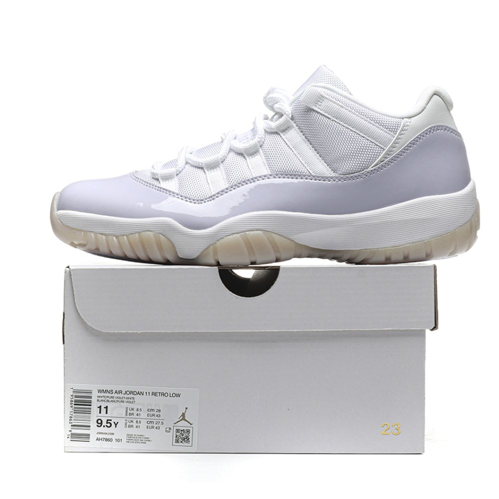 DD  Jordan 11 Retro Low Pure Violet