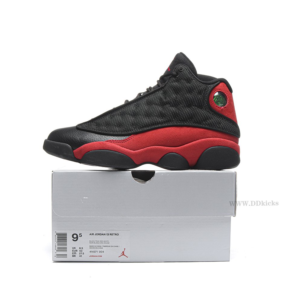 DD Jordan 13 Retro Bred