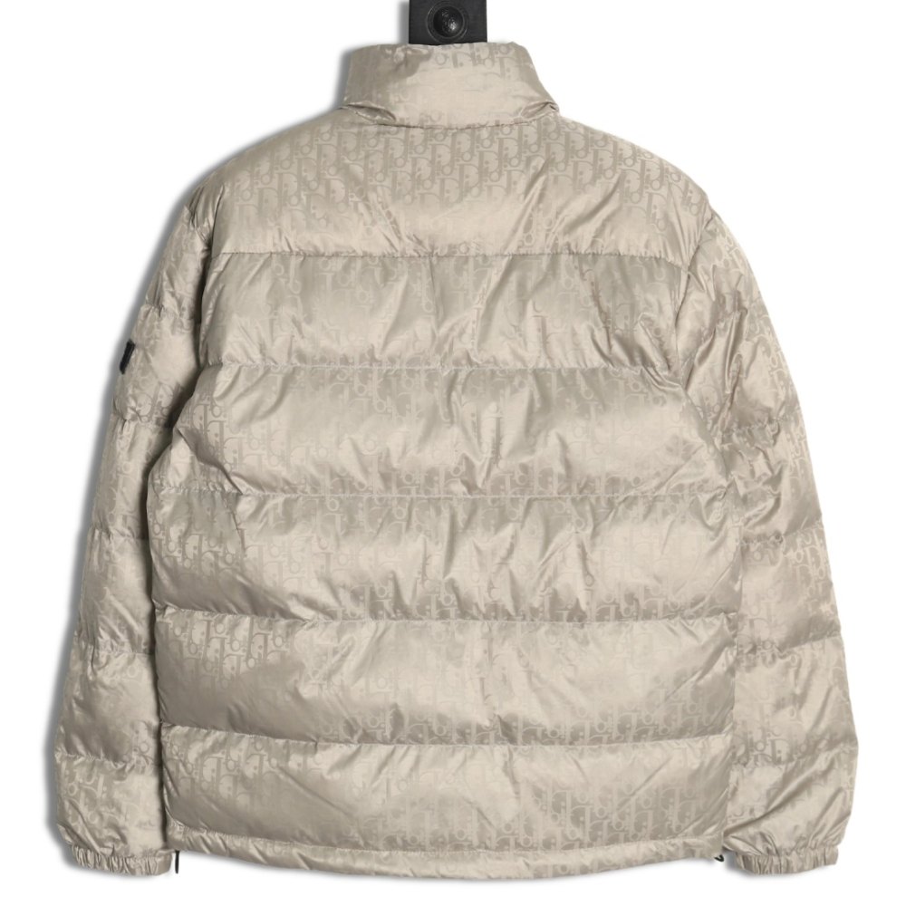 dd D*or D*or* full print dark pattern old flower down jacket