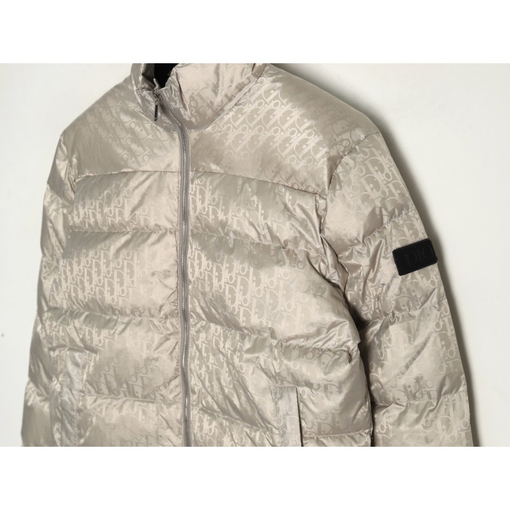 dd D*or D*or* full print dark pattern old flower down jacket