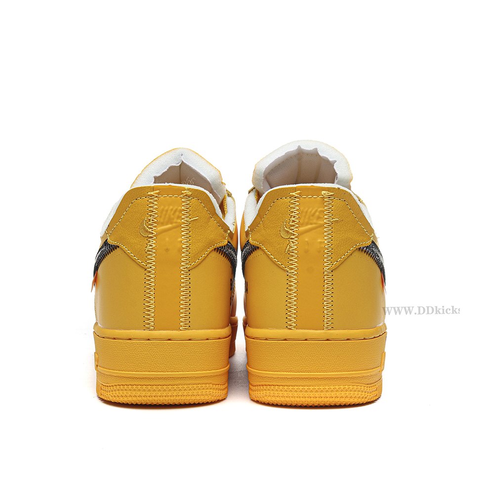 DD Nike Air Force 1 Low Off-White ICA University Gold